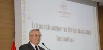 Kocaeli İl Sağlık Müdürlüğü İl Koordinasyon ve Değerlendirme Toplantısı Gerçekleştirdi