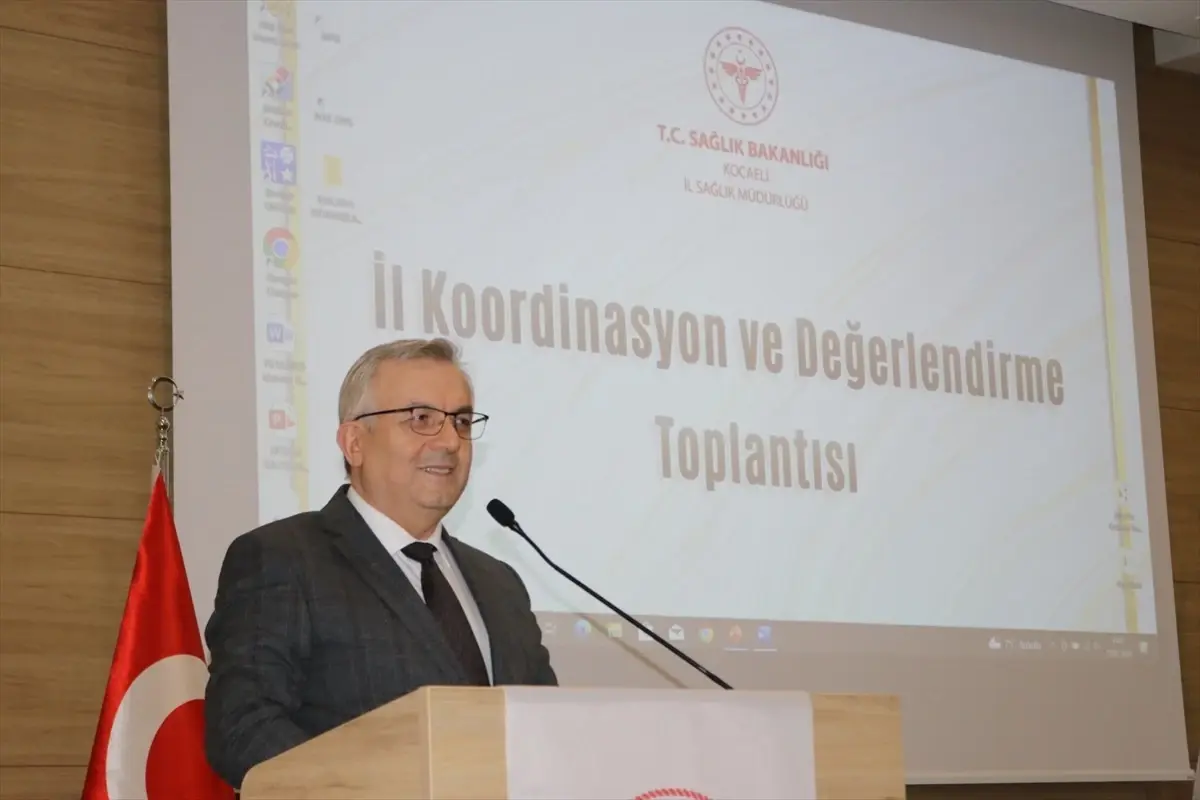 Kocaeli İl Sağlık Müdürlüğü İl Koordinasyon ve Değerlendirme Toplantısı Gerçekleştirdi