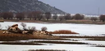 Elmalı'daki Avlan Gölü, Yağışlarla Yeniden Su Tutuyor