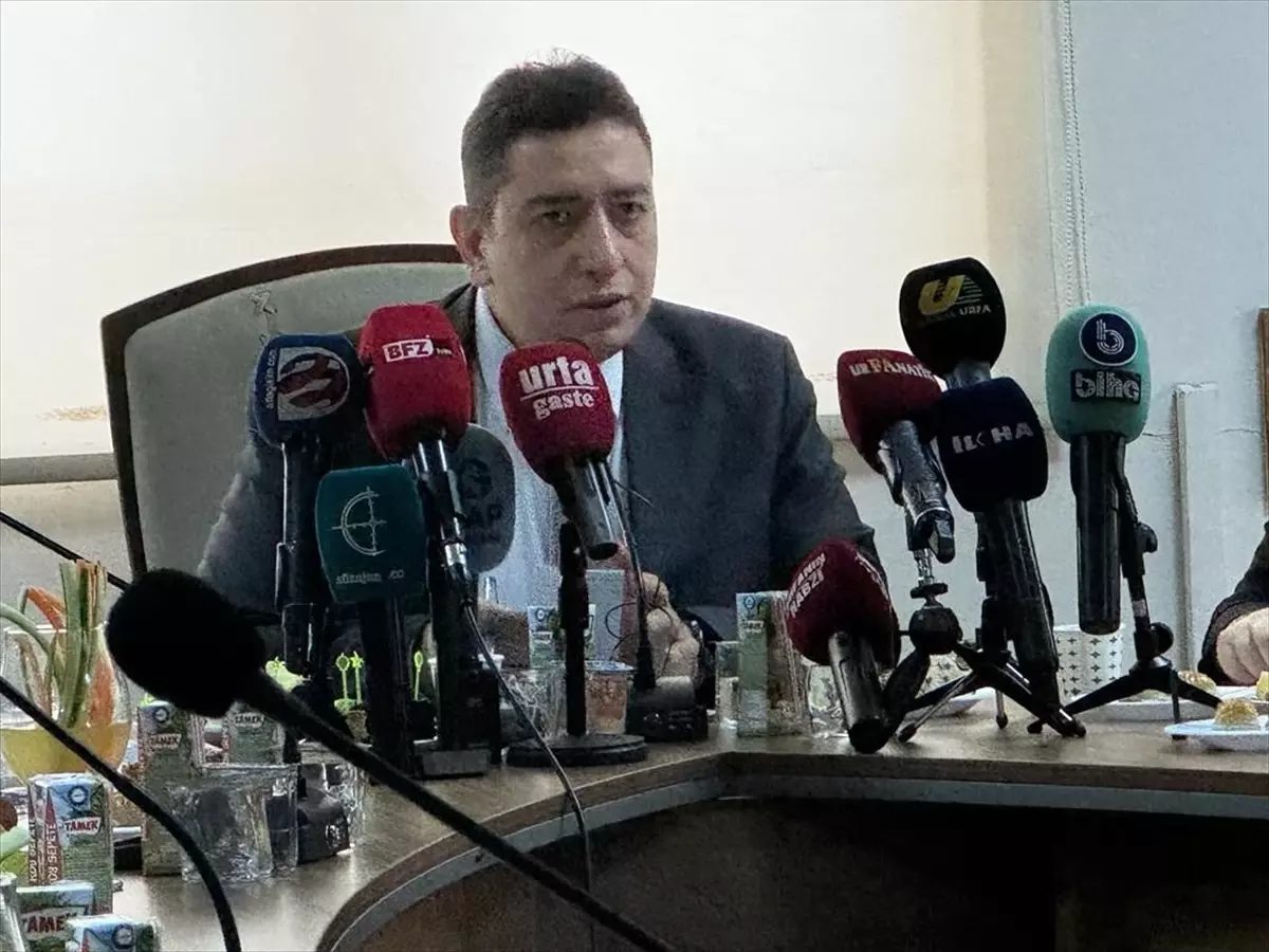 Şanlıurfa İl Sağlık Müdürü Basın Mensuplarıyla Bir Araya Geldi