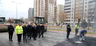 Kayseri'de Erkilet Bulvarı'ndaki Asfalt Yenileme Çalışmaları Tamamlandı