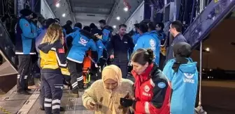 GAZZELİ Hasta ve Yaralılar Türkiye'ye Getirildi