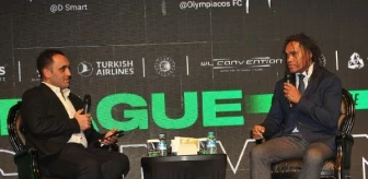 Christian Karembeu, Antalya'da Winter League Convention'da konuştu
