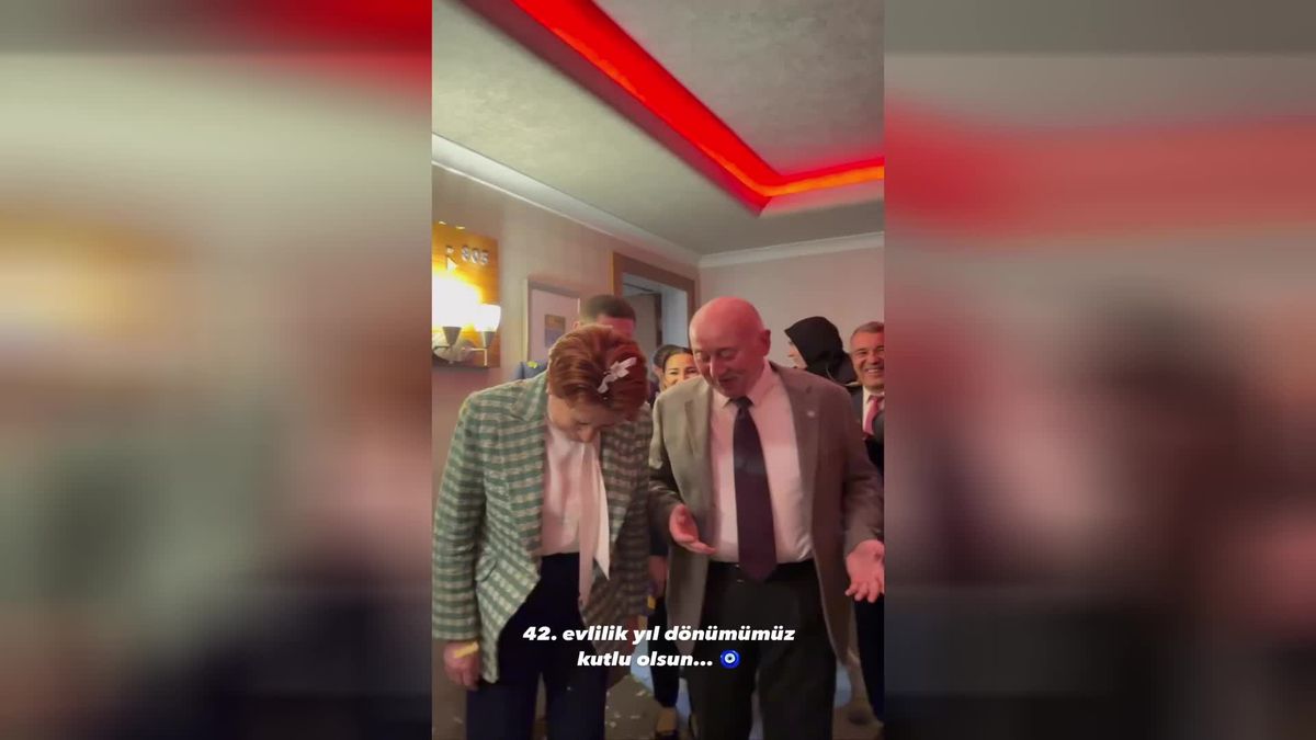 Meral Akşener ve eşi 42. evlilik yıl dönümlerini kutladı