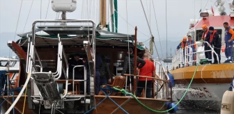 Fethiye'de su alan tekne kurtarıldı