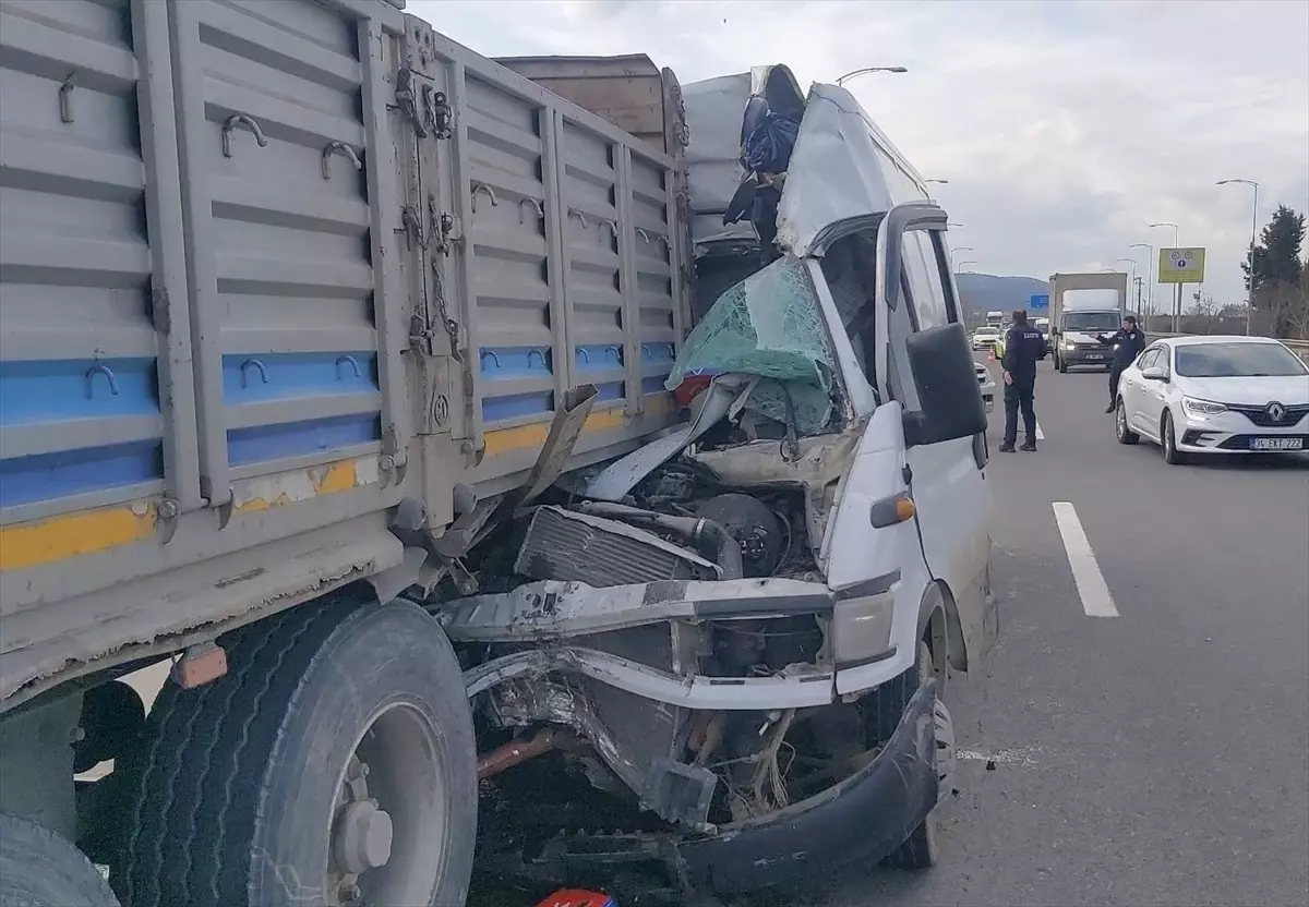 Yalova'da trafik kazası: 1 kişi yaralandı