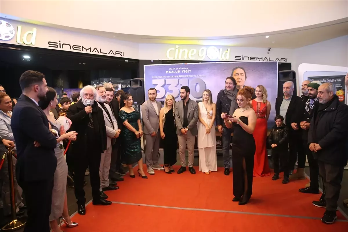 Diyarbakır'da '3310'dan Tüm Birimlere' filminin galası yapıldı