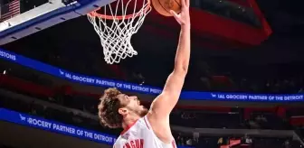 Alperen Şengün'ün performansıyla Houston Rockets, Detroit Pistons'u mağlup etti