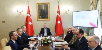 Cumhurbaşkanı Erdoğan, güvenlik toplantısı düzenliyor