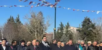 Isparta ve Burdur'da Şehitlerimize rahmet, teröre lanet, Gazze için acil ateşkes etkinliği düzenlendi