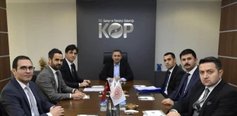Kırşehir Valisi Konya'da çeşitli ziyaretlerde bulundu