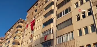 Şehit ateşi Eskişehir'e düştü