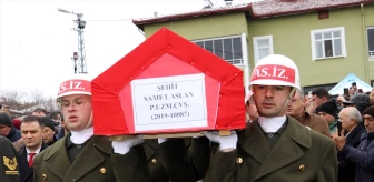 Pençe-Kilit Operasyonu Şehidi Samet Aslan'ın Cenazesi Amasya'da Defnedildi