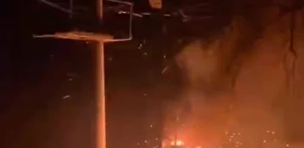 Şırnak'ın Uludere ilçesinde elektrik trafosunda çıkan yangın söndürüldü