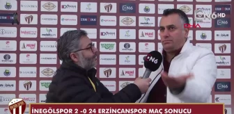 24Erzincanspor Teknik Direktörü Bülent Akan'dan şok sözler