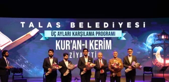 Kayseri'de Üç Aylar Programı Düzenlendi