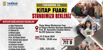 Tarsus Belediyesi, Adana 16. Çukurova Kitap Fuarı'nda Tarsus'u temsil edecek