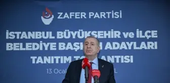 Zafer Partisi, İstanbul ve 17 ilçedeki belediye başkan adayları için tanıtım programı düzenledi