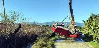 Muğla'da Otomobil Sulama Kanalına Düştü, Sürücü Hayatını Kaybetti