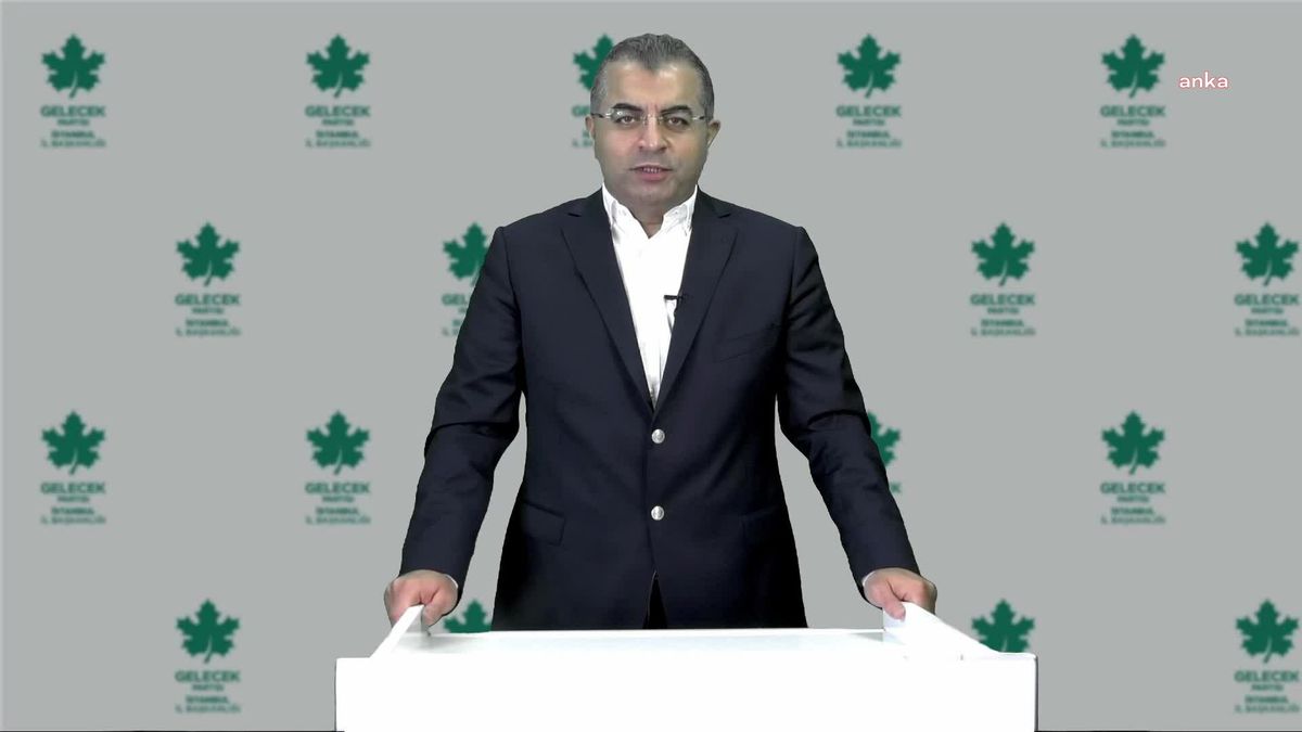 Gelecek Partisi Sözcüsü Serkan Özcan Görevlerinden Ayrıldı