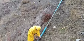 Uludere Hilal beldesinde içme suyu şebekesi onarıldı