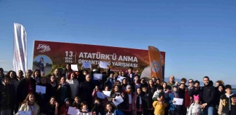 İzmir'de Atatürk'ü Anma Oryantiring Şampiyonası düzenlendi