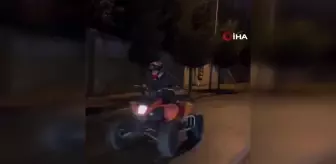 Ataşehir'de ATV ile drift yapan sürücüye 22 bin 165 TL ceza