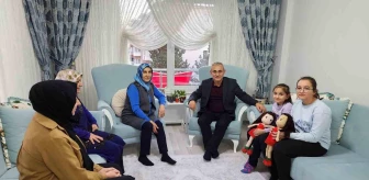 Kütahya Belediye Başkanı Şehit Ailelerini Ziyaret Ediyor