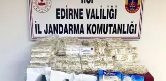 Edirne'de Gümrük Kaçağı Malzemeler Ele Geçirildi