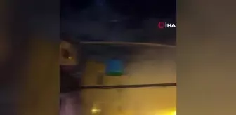 Fatih'te metruk bina alev alev yandı