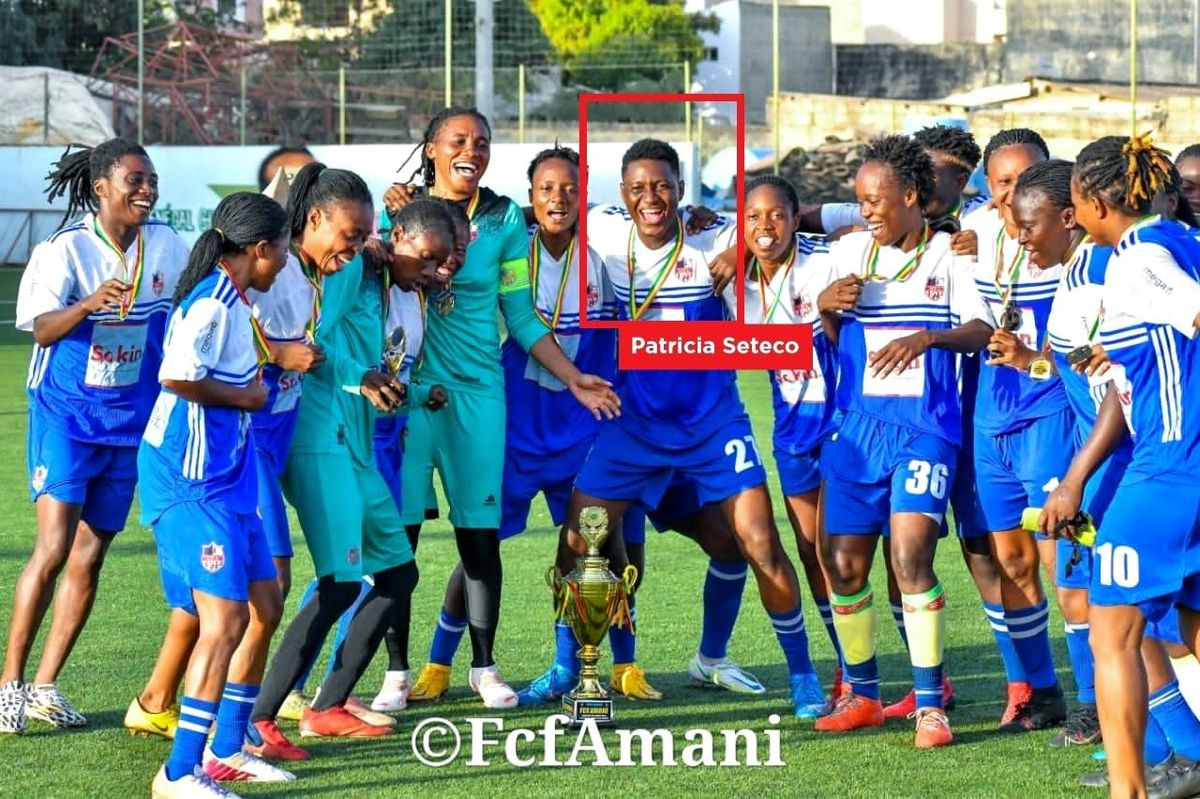 Gaziantep ALG Spor Kadın Futbol Takımı, Patricia Seteco'ya destek verdi
