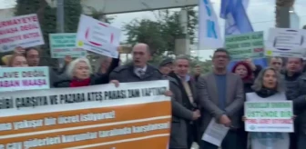 KESK İzmir Şubeler Platformu, Memur ve Memur Emeklilerinin Zammını Protesto Etti