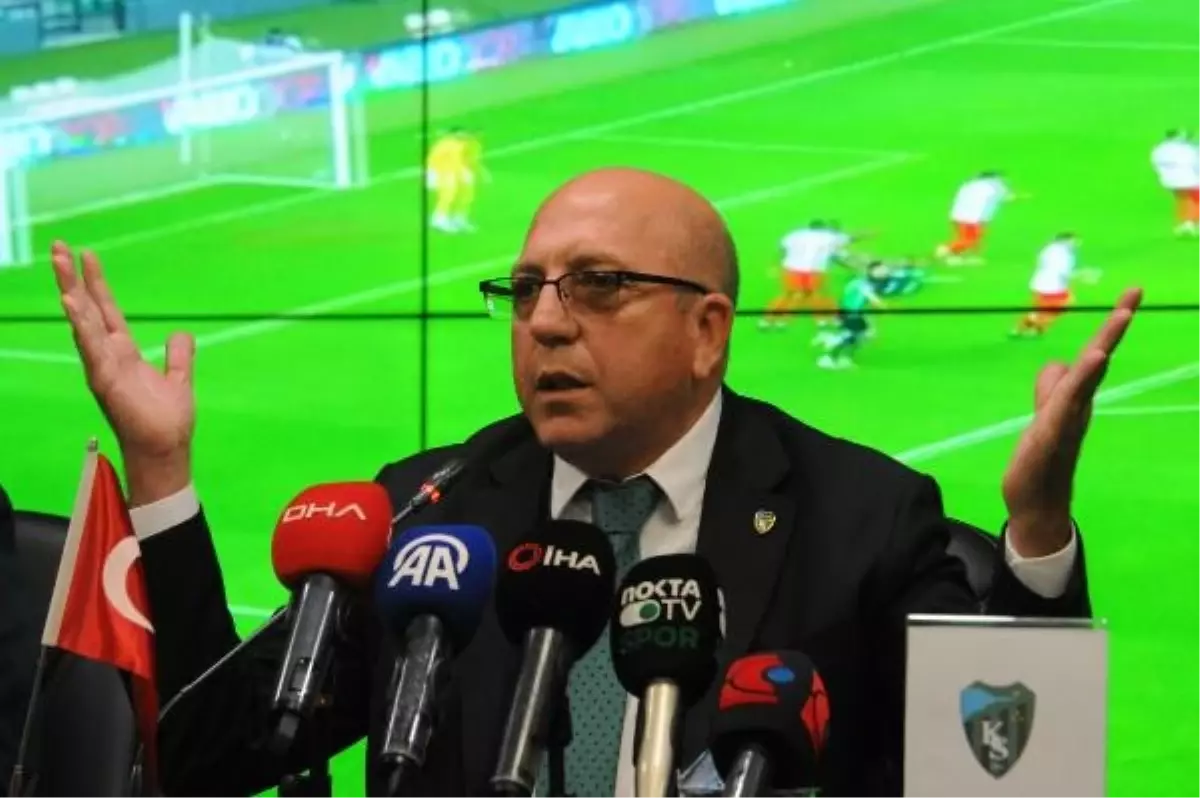 Kocaelispor Başkanı Engin Koyun, Hakemlere Tepki Gösterdi