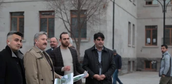 Melikgazi Belediye Başkanı Mustafa Palancıoğlu, Nazmi Toker Okulu'nda incelemelerde bulundu