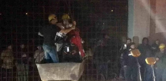 Tekirdağ'da fabrika inşaatında göçük: İşçilerden biri kurtarıldı