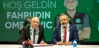 Konyaspor, Fahrudin Omerovic ile sözleşme imzaladı