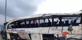 Mersin'de otobüs kazasında 6 kişinin kimliği belirlendi