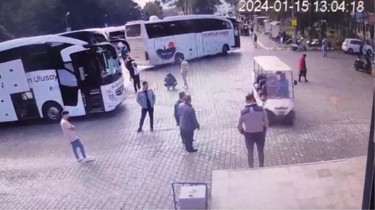 OTOBÜSÜN MARMARİS'TEN HAREKET GÖRÜNTÜSÜ ORTAYA ÇIKTI
