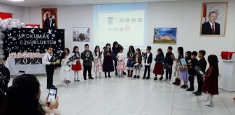 Sarıoğlan İlçesinde Cumhuriyet İlkokulu 1. Sınıf Öğrencileri İçin Okuma Bayramı Etkinliği Düzenlendi