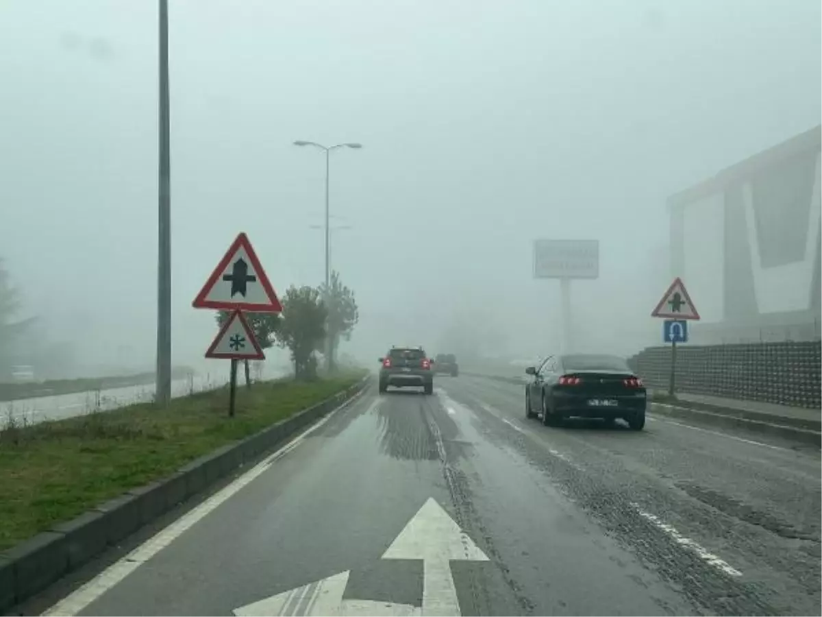Bartın'da Yoğun Sis Ulaşımı Etkiledi