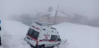 Bingöl'de ambulans şarampole düştü: 6 yaralı