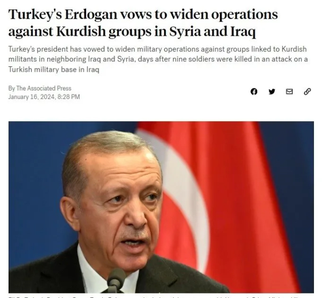 Cumhurbaşkanı Erdoğan'ın terörle mücadelede verdiği kararlılık mesajı dünya basınında