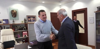 Yenişehir Belediye Başkanı Abdullah Özyiğit'e ziyaretler devam ediyor