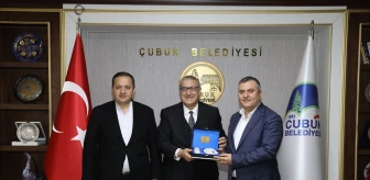 Kahramanmaraş Belediye Başkanı Çubuk'a ziyarette bulundu