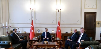Edirne Cumhuriyet Başsavcısı Mustafa Çakmak, Tekirdağ Valisi Recep Soytürk'ü ziyaret etti