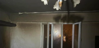 Antakya'da bir evde çıkan yangın itfaiye ekipleri tarafından söndürüldü