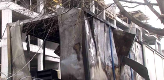 Ataşehir'de Şantiye Alanında Yangın: İtfaiye Eri Yaralandı