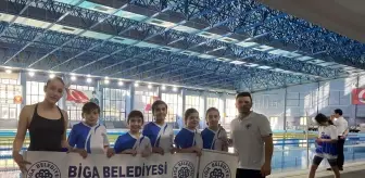 Bigalı Sporcular Çanakkale Yüzme Yarışlarında Başarı Elde Etti