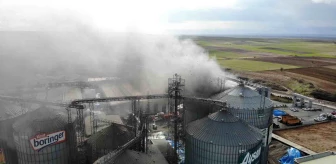 Edirne'de Aysan Yağ Fabrikası'nda Yangın Çıktı