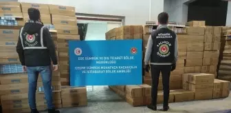 Çeşme'de 1 Milyon Paket Kaçak Sigara Ele Geçirildi